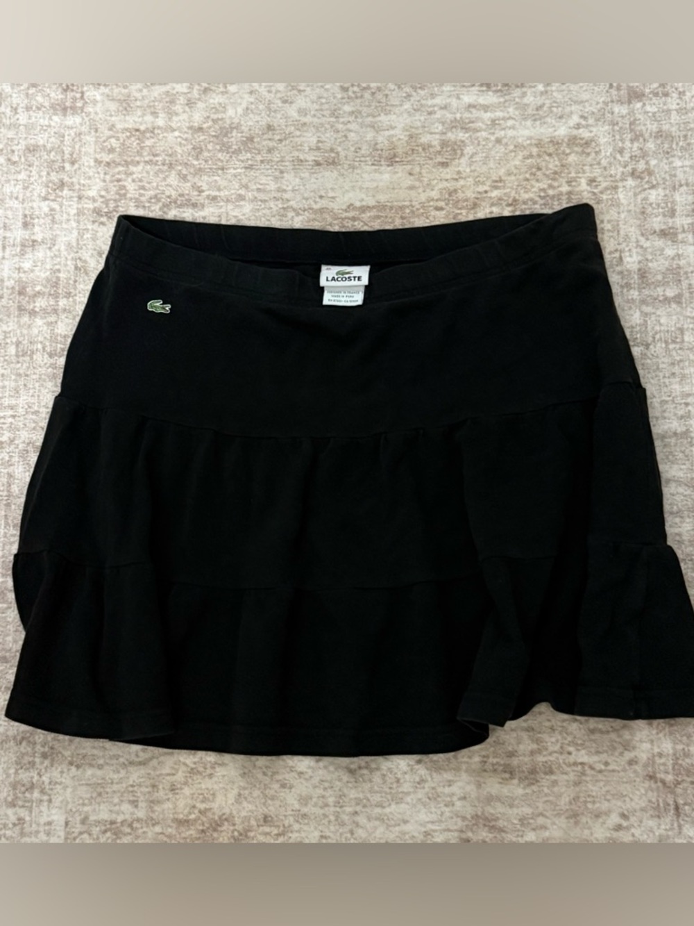 Lacoste Black Skirt Size 40